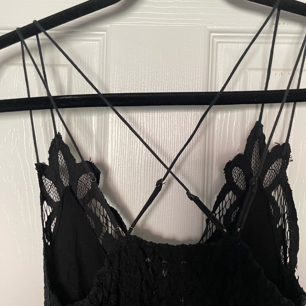 Free People Adella Slip Dress - XS Black - Picture 13 of 13